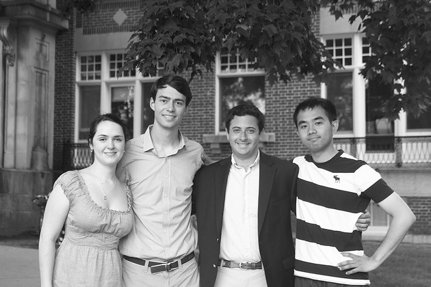 The 4 Dartmouth Valedictorians from 2012