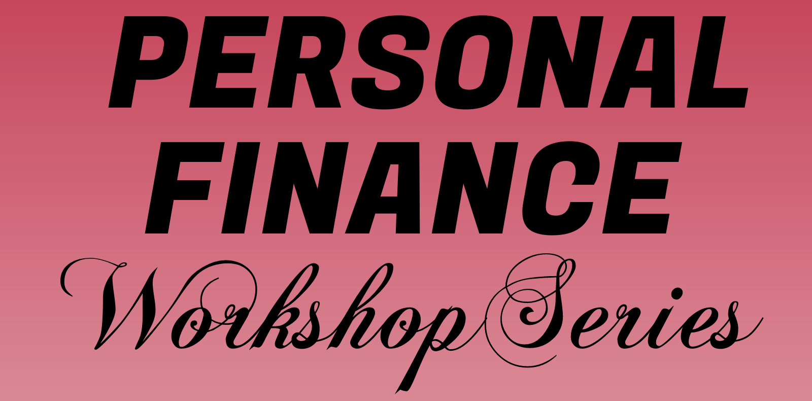 personal finance workshop