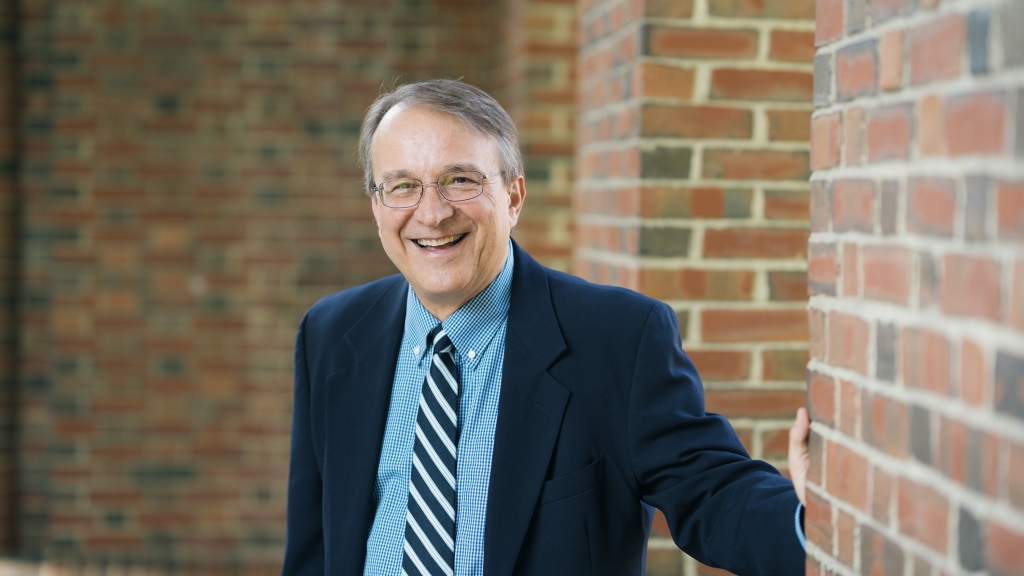 Doug Staiger portrait with brick background